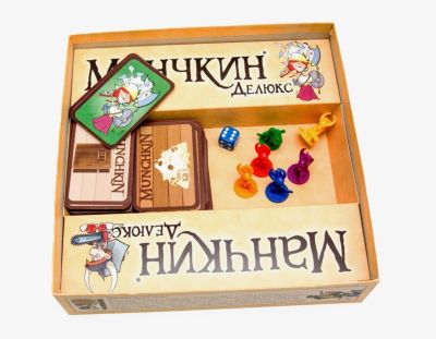 Лот: 8071993. Фото: 1. Манчкин Делюкс + UNO. Детские настольные игры