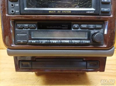 Лот: 18537037. Фото: 1. Рамка магнитофона Nissan Stagea... Салон