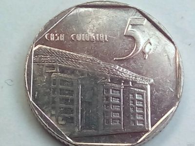 Лот: 17027978. Фото: 1. Монета Кубы 5 сентаво. Америка