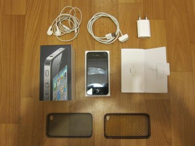 Лот: 3359432. Фото: 1. iPhone 4, 32Гб, отличное состояние... Смартфоны