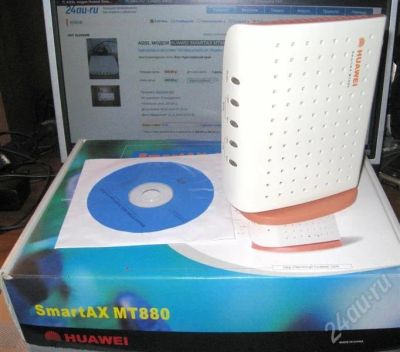 Лот: 613905. Фото: 1. Модем ADSL HUAWEI SmartAX MT880. Проводные модемы