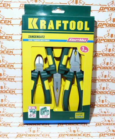 Лот: 11600333. Фото: 1. Набор губцевых инструментов Kraftool... Наборы инструмента