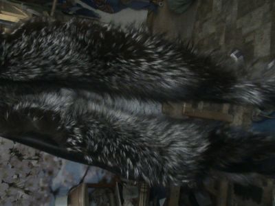 Лот: 3356825. Фото: 1. горжетка чернобурка. Накидки, шали, палантины