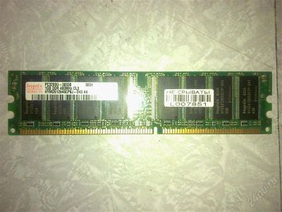 Лот: 1216065. Фото: 1. оперативная память hynix PC3200U-30330... Оперативная память