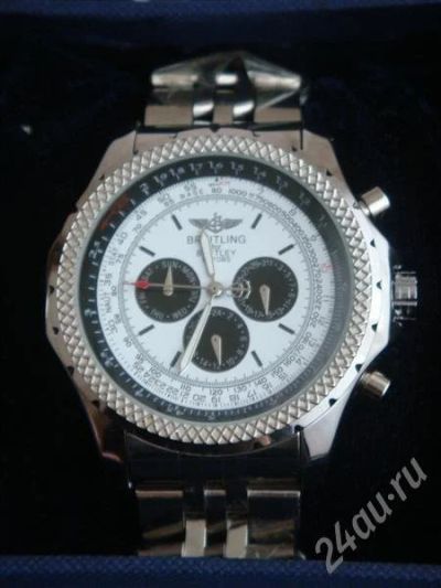 Лот: 329306. Фото: 1. Часы BREITLING на металлическом... Красноярск