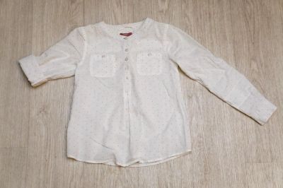 Лот: 10009856. Фото: 1. Блузка MANGO рост 128. Рубашки, блузки, водолазки
