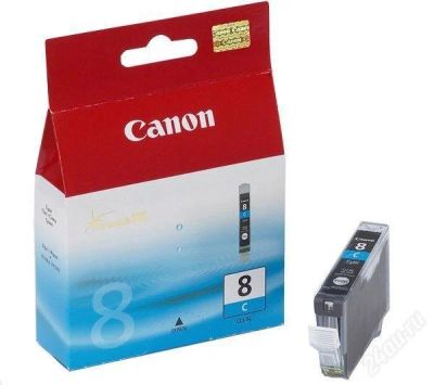 Лот: 1233068. Фото: 1. Картридж Canon CLI-8C (Cyan). Струйные принтеры