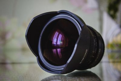Лот: 7650850. Фото: 1. Рыбий глаз Samyang 8mm для Sony... Объективы