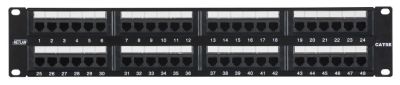 Лот: 11424298. Фото: 1. Патч-панель Netlan 19", 2U, 48... Сетевые кабели