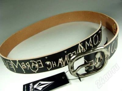 Лот: 263269. Фото: 1. ..[Brand].. Ремень мужской VOLCOM... Ремни, пояса