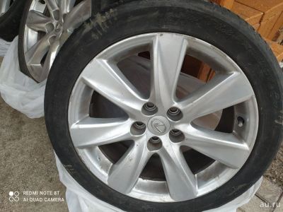 Лот: 17336215. Фото: 1. Колёса от Lexus LS 460 r19 5*120. Шины