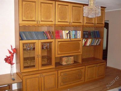 Лот: 1226402. Фото: 1. Шкаф книжный. Гостиные, стенки, горки