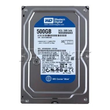 Лот: 6254374. Фото: 1. Жесткий диск HDD 500ГБ, Western... Жёсткие диски (HDD)