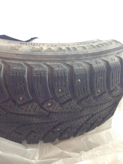 Лот: 5900584. Фото: 1. Зимняя резина 205/55/R16 Nokian... Шины