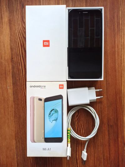 Лот: 16552966. Фото: 1. Телефон Xiaomi Mi A1 64Гб, полный... Смартфоны