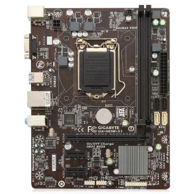 Лот: 16288673. Фото: 1. Материнская плата Gigabyte GA-H91M-S1... Материнские платы