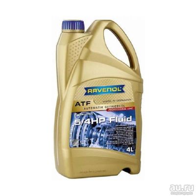 Лот: 12498209. Фото: 1. RAVENOL ATF 5/4 HP 4 л. Масла, жидкости