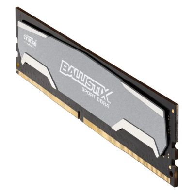 Лот: 7204726. Фото: 1. DDR4 8Gb 2400Mhz Crucial. Оперативная память