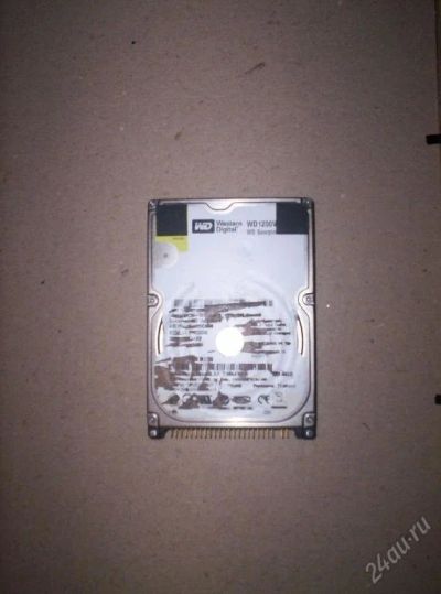 Лот: 112519. Фото: 1. жесткий диск WD 120gb IDE 2.5. Жёсткие диски (HDD)