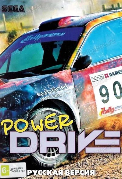 Лот: 13344509. Фото: 1. POWER DRIVE Картридж Sega + Обмен... Игры для консолей