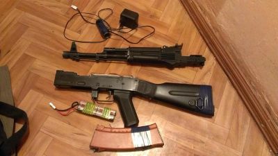 Лот: 3659498. Фото: 1. ак 74+ коллиматор русак(читайте... Пейнтбол, страйкбол