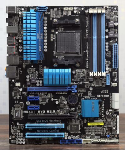 Лот: 12148896. Фото: 1. Asus M5A97 EVO R2.0 + Phenom II... Комплекты запчастей