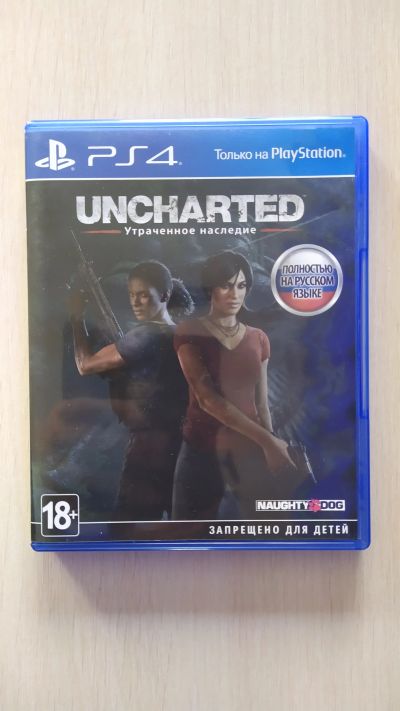 Лот: 18197334. Фото: 1. Uncharted: Утраченное наследие... Игры для консолей