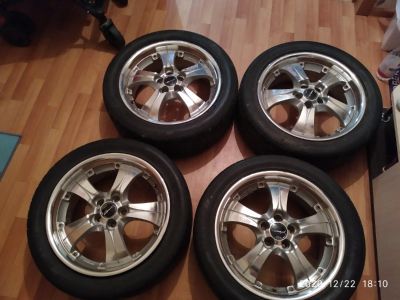 Лот: 17031300. Фото: 1. Колеса в сборе R17. Шины