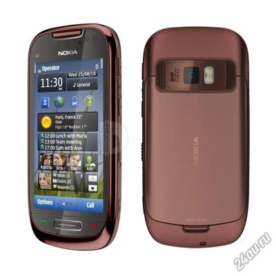 Лот: 4766377. Фото: 1. Nokia C7-00. Отличное состояние... Смартфоны