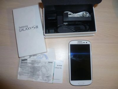 Лот: 3698408. Фото: 1. Samsung Galaxy S3 16gb White. Смартфоны
