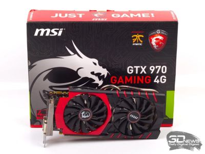 Лот: 5245948. Фото: 1. Видеокарта geforce gtx 970 gaming. Видеокарты