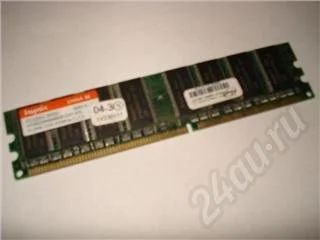 Лот: 31973. Фото: 1. DIMM DDR 512 MB Hyundai PC3200. Красноярск