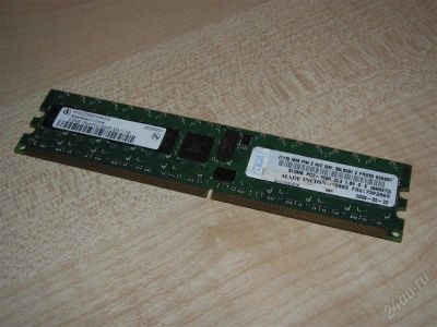 Лот: 2496957. Фото: 1. Память IBM DDR2 PC2-3200 512MB. Оперативная память