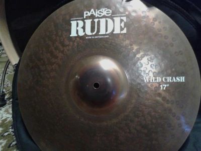 Лот: 6877834. Фото: 1. Paiste Rude wild crash 17". Ударные