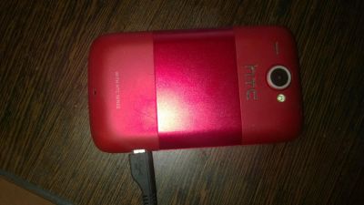 Лот: 4569199. Фото: 1. HTC Wildfire Красный. Смартфоны