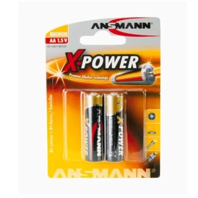 Лот: 22979045. Фото: 1. Батарейка AA Ansmann X-Power LR6... Батарейки, аккумуляторы, элементы питания