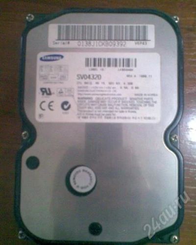 Лот: 418294. Фото: 1. Жесткий диск SAMSUNG SV0432D 4... Жёсткие диски (HDD)
