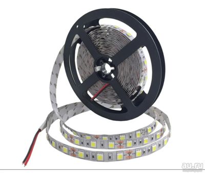 Лот: 17592923. Фото: 1. Светодиодная LED лента 12v SMD5050... Светодиодная подсветка