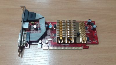 Лот: 21142876. Фото: 1. PCI-E видеокарта Ati Radeon X300... Видеокарты