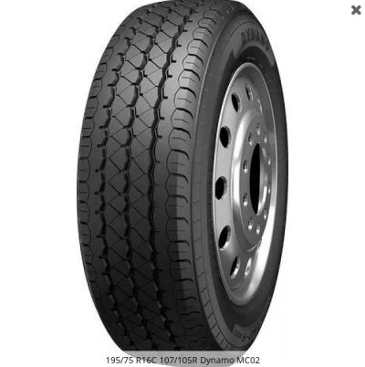Лот: 19331399. Фото: 1. шины 195/75 R16C Dynamo MC02 107... Шины