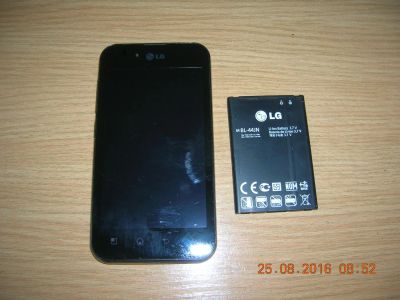 Лот: 8068217. Фото: 1. смартфон LG-P970 (неисправный). Смартфоны