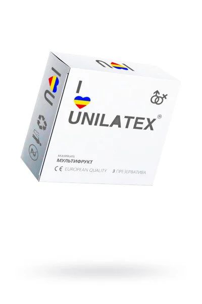 Лот: 15555174. Фото: 1. Презервативы "Unilatex #3" ароматизированные... Презервативы