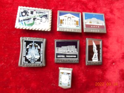 Лот: 19467121. Фото: 1. значки ссср 7 шт лотом - 150 руб. Сувенирные