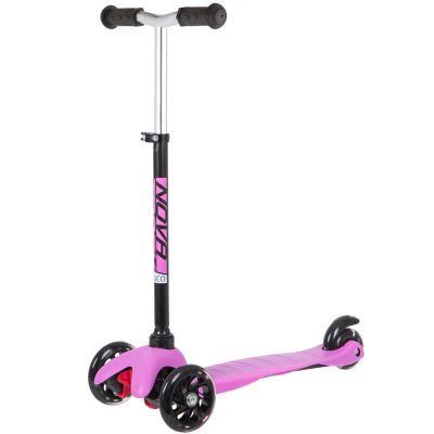 Лот: 17415591. Фото: 1. Самокат-кикборд Novatrack Disco-kids... Роликовые коньки, скейтборды, самокаты