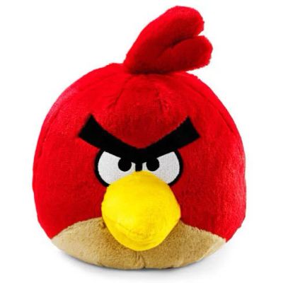 Лот: 7379519. Фото: 1. Красная Птичка Angry Birds. Мягкие