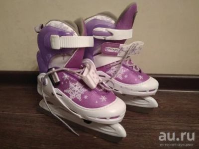 Лот: 10331382. Фото: 1. Коньки раздвижные ледовые Princess... Коньки