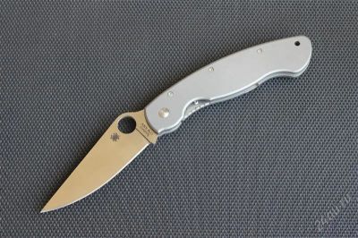 Лот: 2869661. Фото: 1. Титановая МИЛЯ Spyerco Military... Ножи, топоры