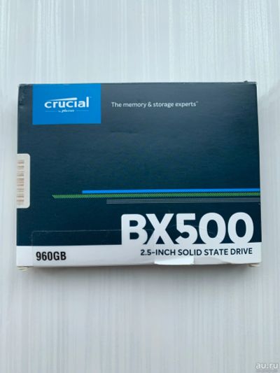 Лот: 17863621. Фото: 1. ssd crucial bx500 960gb. SSD-накопители