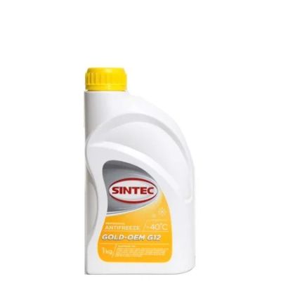 Лот: 18584620. Фото: 1. Sintec antifreeze-40 gold g12... Масла, жидкости