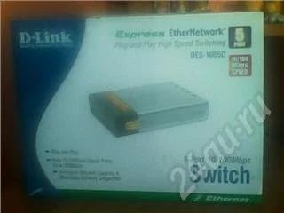 Лот: 185836. Фото: 1. Switch D-Link DES-1005D (5-Port... Маршрутизаторы (роутеры)